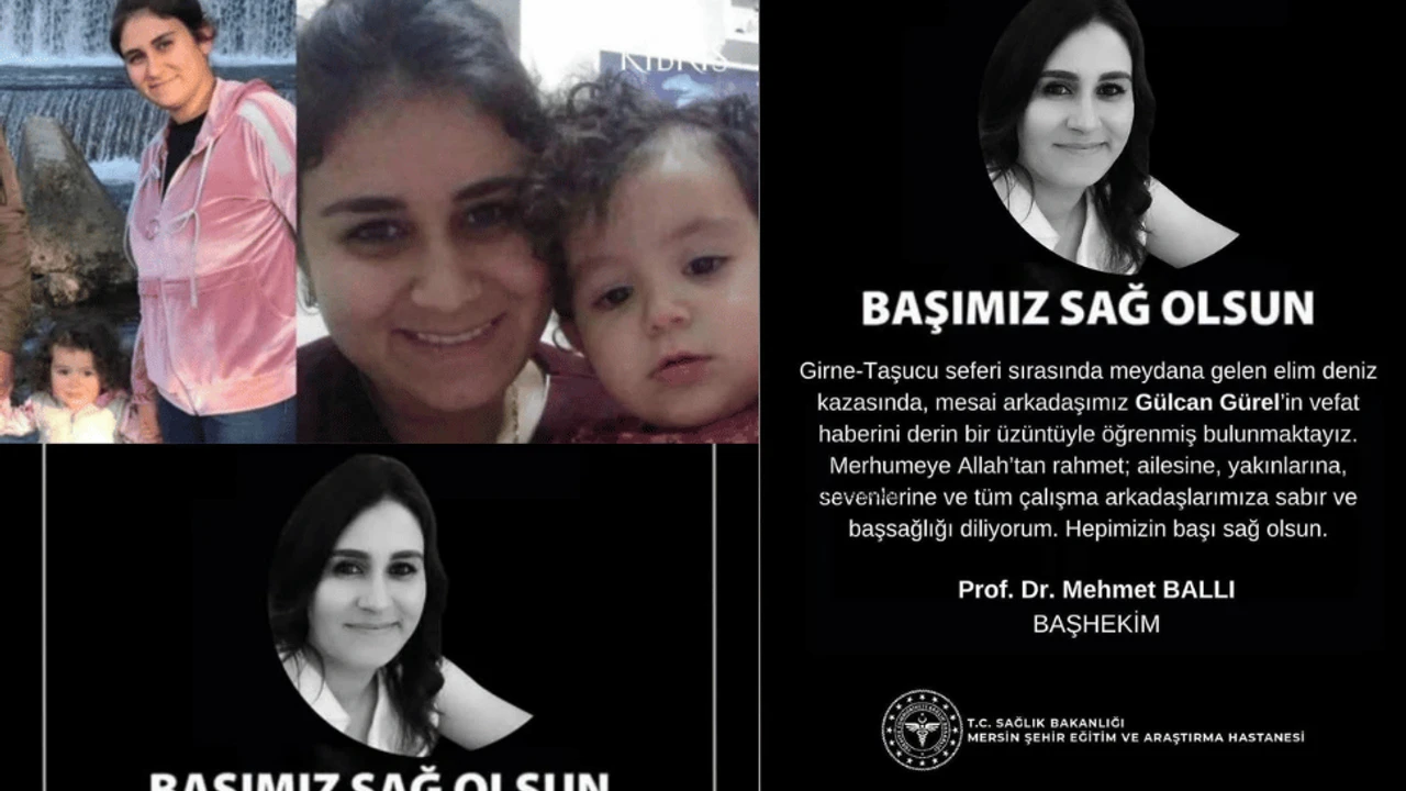 Gülcan Gürel kimdir, neden öldü? Mersin Şehir Hastanesi çalışanından acı haber