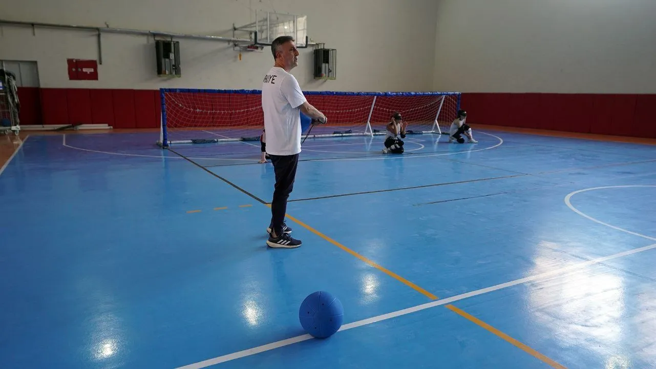 Kahramanmarasin Sultanlari Goalball Avrupa Sampiyonlar Liginde Sampiyonluk Icin Ter Dokuyor (3)