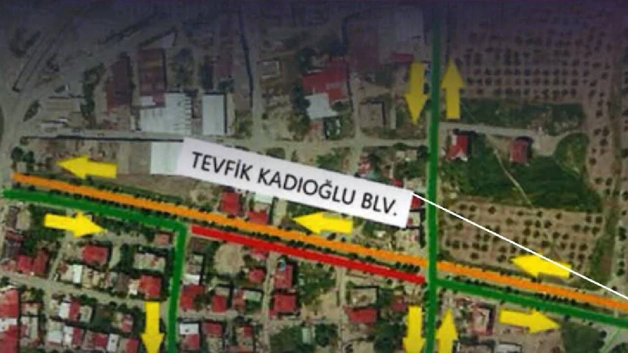 Kahramanmaraşlı Sürücülerin Dikkatine: Tevfik Kadıoğlu Bulvarı Kademeli Olarak Trafiğe Kapatılıyor