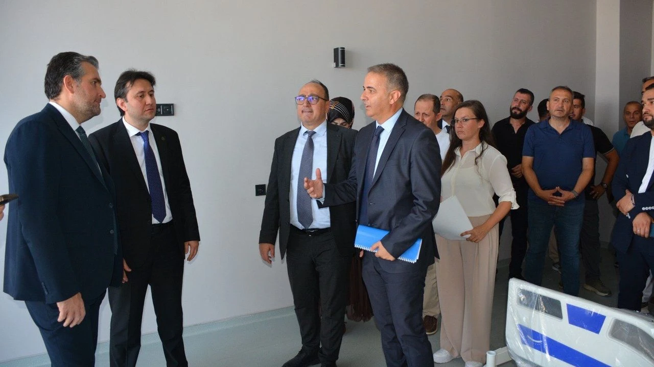 Kahramanmarasta 750 Yatakli Hastanede Inceleme 3