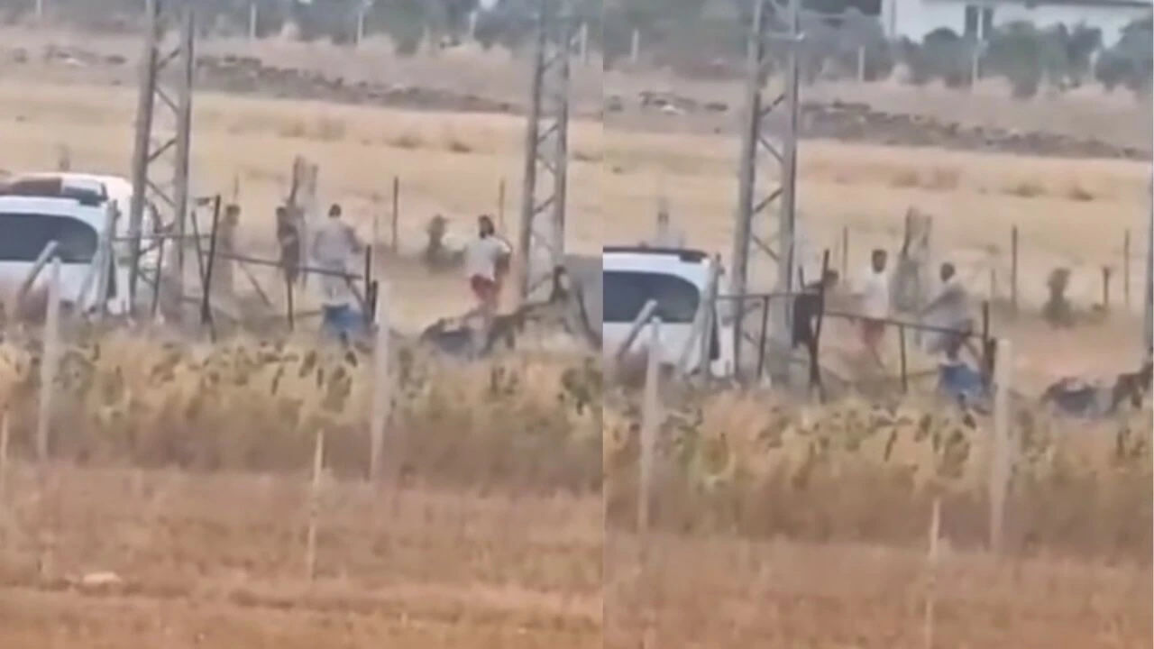 Kahramanmaraş'ta kavga ettiği grubun arasına araçla daldı, tekme ve yumruklar havada uçuştu