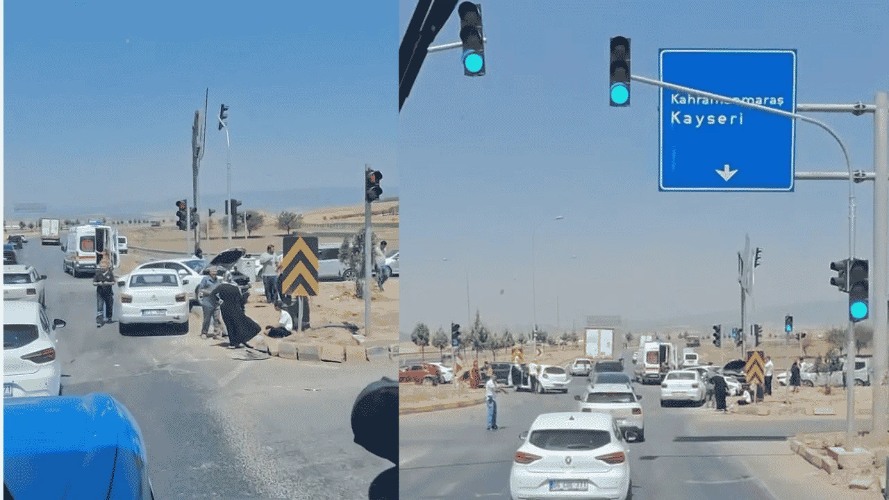 Kahramanmaraş Narlı Kavşağında Kaza: Yaralılar Var