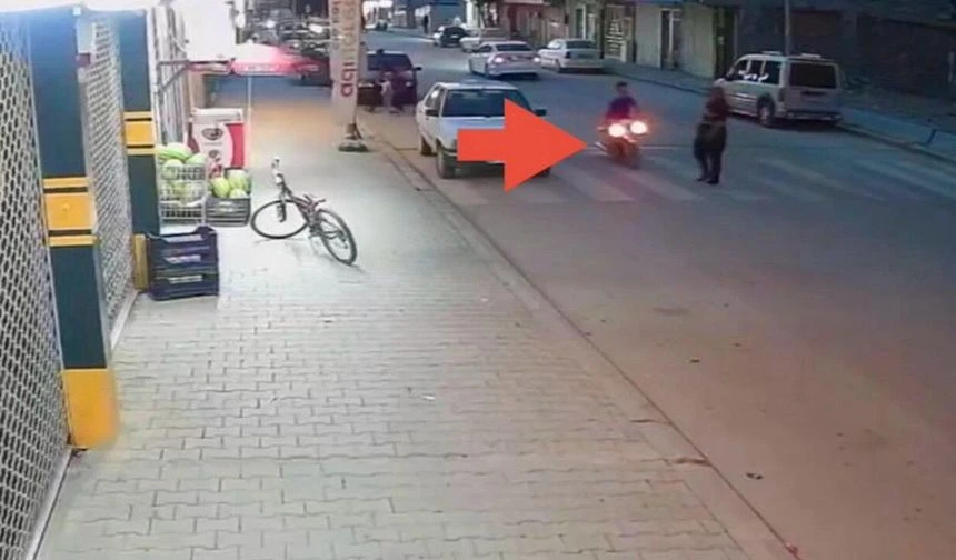 Kahramanmaraş'ta Yaşlı Adama Motosiklet Çarptı! Kaçtı
