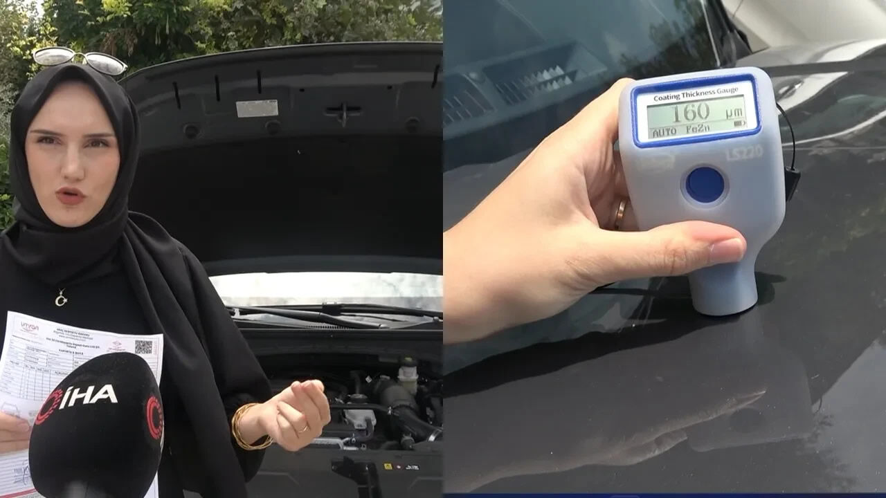 Sıfır aldığı Hyundai Tucson’u ekspertize götürdü: Kaputta sök-tak ve yüksek boya ölçümü çıktı