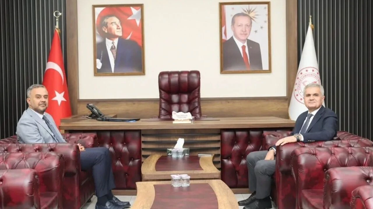 Kahramanmaraş’ta eğitim için önemli görüşme: Toptaş ve Akın ziyaret etti