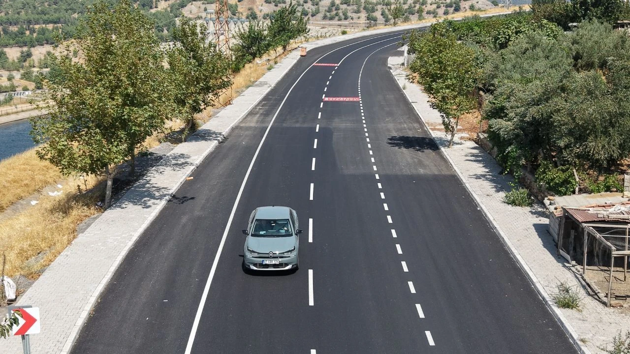 Kahramanmaraş Sarıçukur Yolu 40 Milyonluk Yatırımla Yenilendi