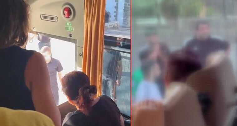 Diyarbakır'da Sağlık Personeli Servisine Saldırı Anı