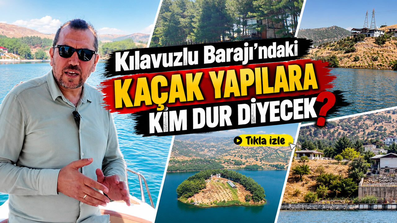 Kılavuzlu Barajı’ndaki kaçak yapılara kim dur diyecek?