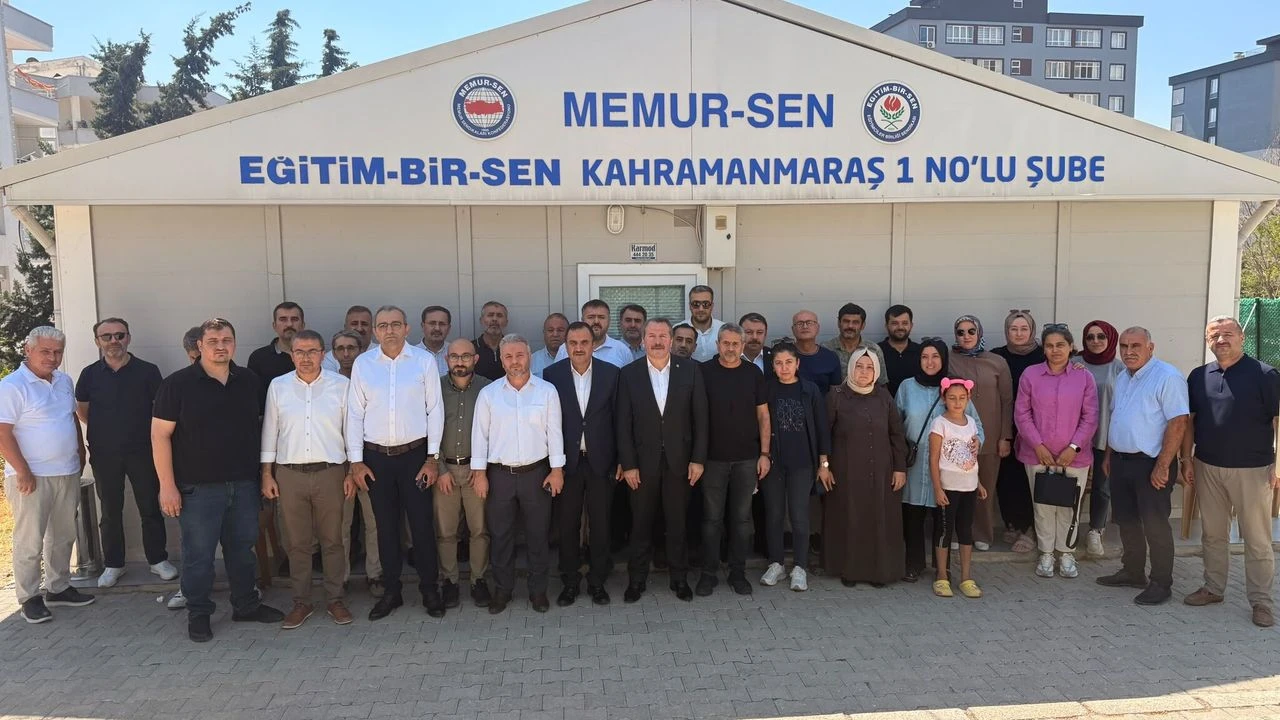Ali Yalçın Kahramanmaraş'ta Öğretmenlerle Buluştu