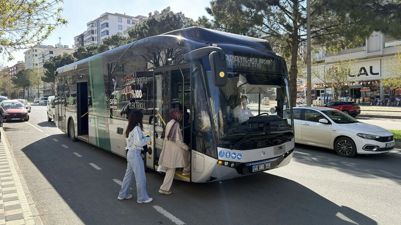 Kahramanmaraş'ta KPSS Günü Toplu Taşıma Ücretsiz Olacak
