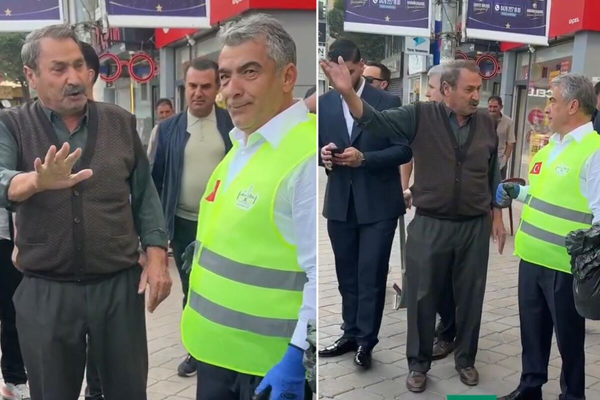 Iğdır'daki temizlik etkinliğinde hastane randevu tepkisi