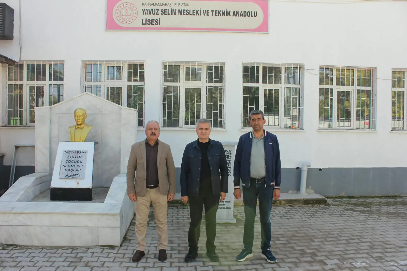 Kahramanmaras Il Milli Egitim Muduru Turan Akpinar Elbistanda 4