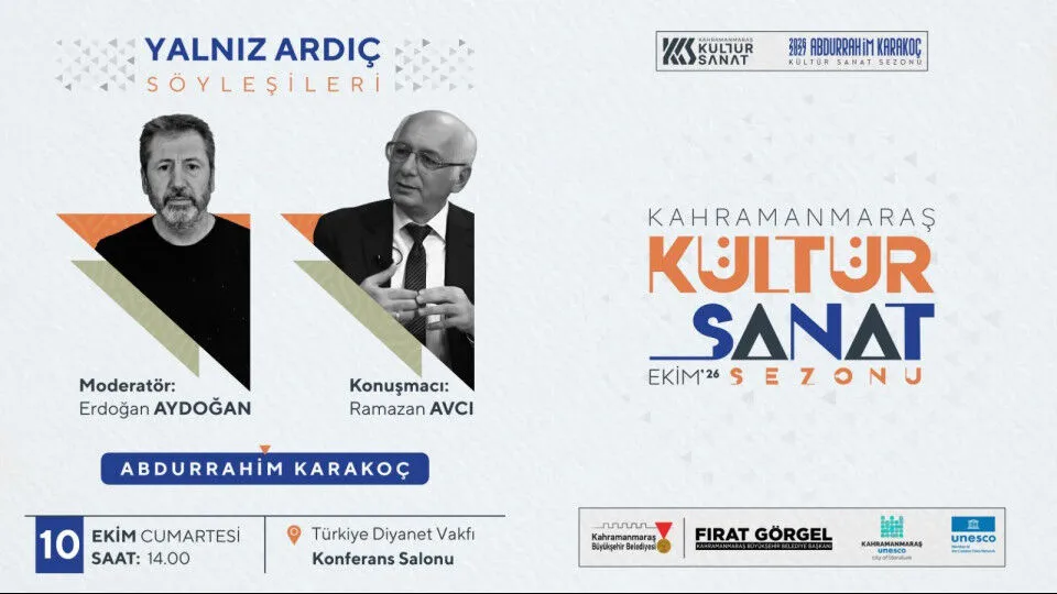 Kahramanmarasta Abdurrahim Karakoc Icin Ozel Program Tum Edebiyatseverler Davetli
